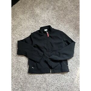 Women's Nike Lightweight Cropped Black Jacket, Size XS
